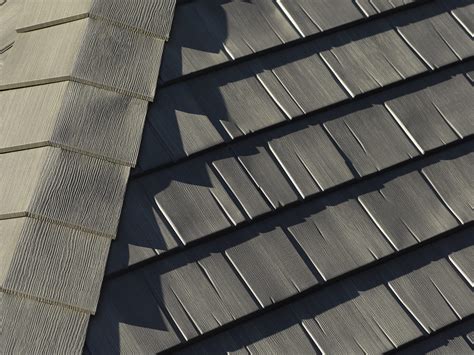 metal shingle roofing images